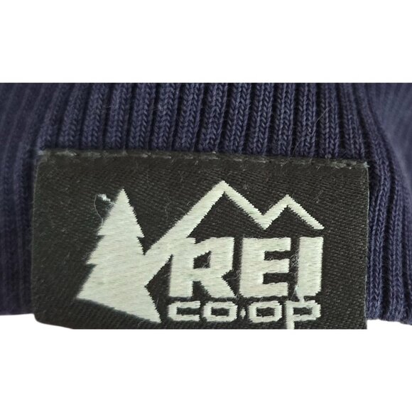 REI Co-Op Mens Travel To The Unknown Hoodie Large Blue Zip-Up gorpcore hiking - Picture 4 of 7